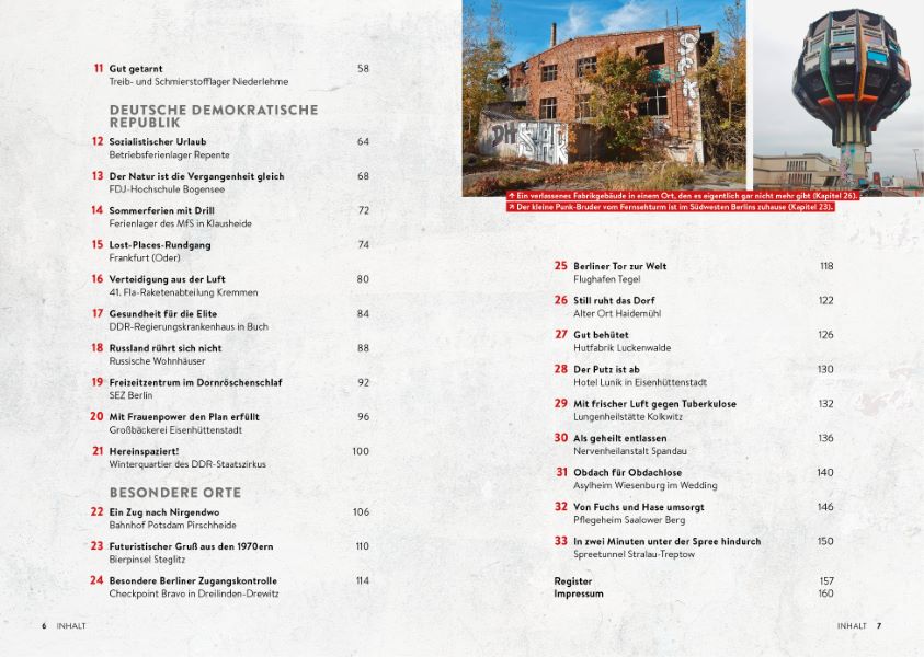 Weitere Ansicht: Lost & Dark Places Berlin und Brandenburg | Corinna Urbach, Christine Volpert