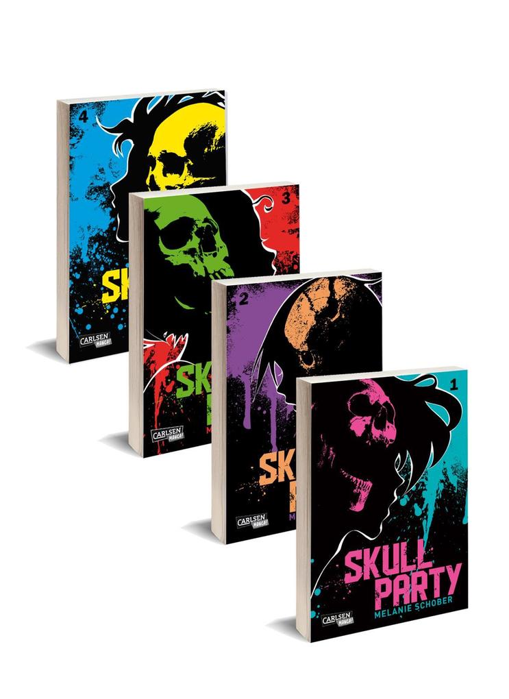 Produktbild: Skull Party Komplettpack 1-4 | Melanie Schober