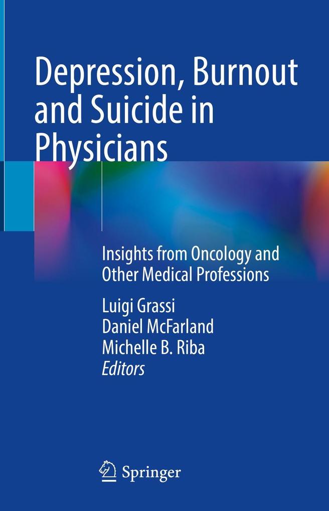 Produktbild: Depression, Burnout and Suicide in Physicians