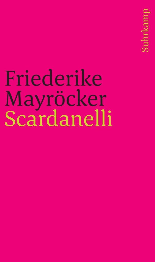 Produktbild: Scardanelli | Friederike Mayröcker