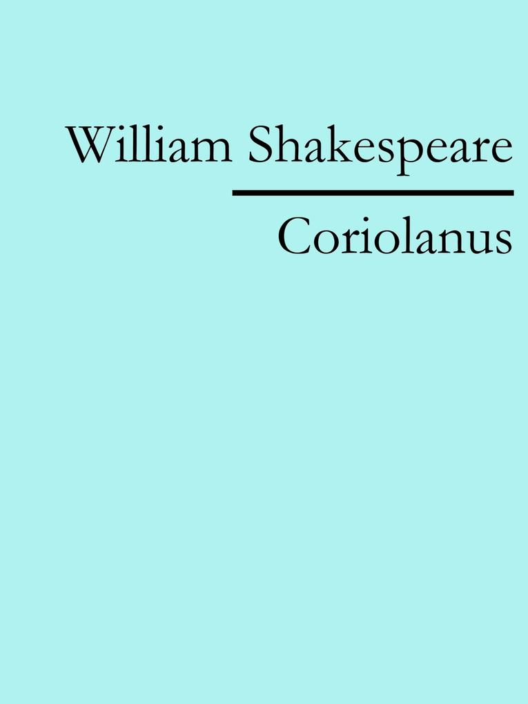 Produktbild: Coriolanus | William Shakespeare