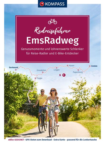 Produktbild: KOMPASS Radreiseführer Emsradweg | Raphaela Moczynski