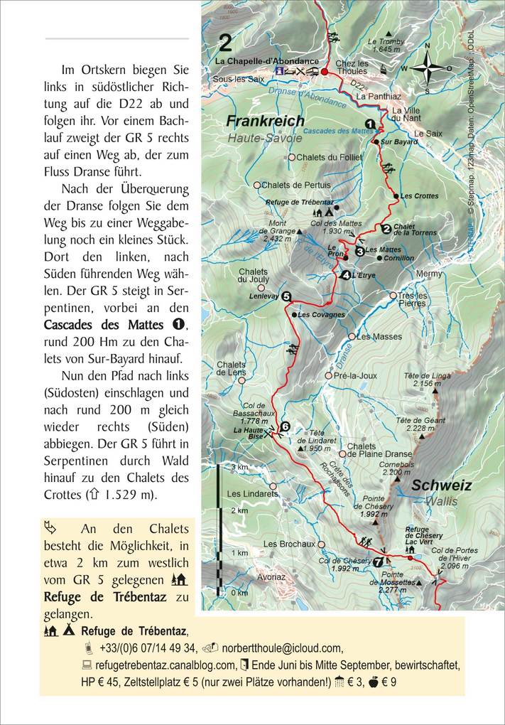 Weitere Ansicht: Frankreich: GR 5 Genfersee - Nizza | Raffaele Nostitz