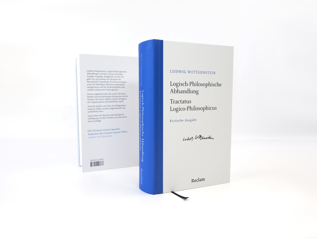 Weitere Ansicht: Logisch-Philosophische Abhandlung · Tractatus Logico-Philosophicus. Kritische Ausgabe | Ludwig Wittgenstein