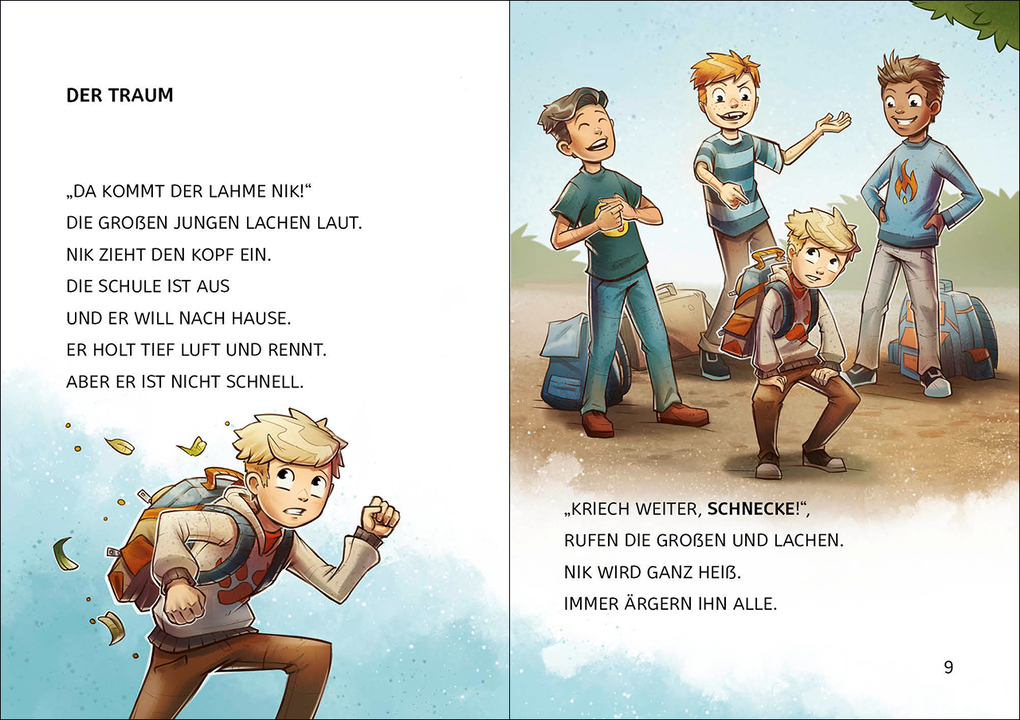 Weitere Ansicht: Leselöwen 2. Klasse - Die Magie des Tierwandlers (Großbuchstabenausgabe) | Anni Möwenthal