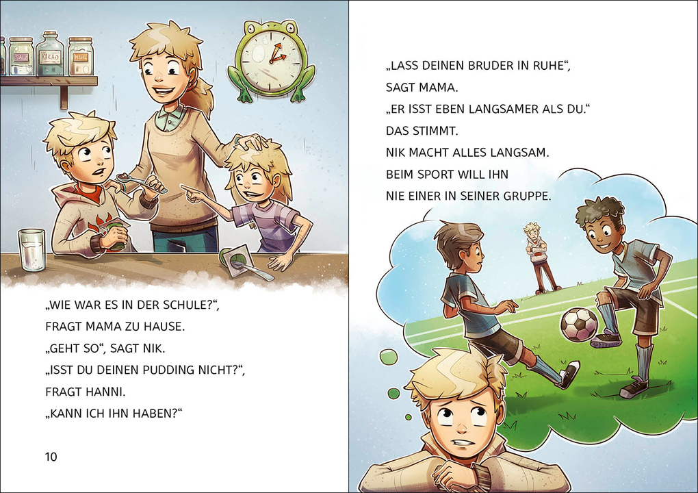 Weitere Ansicht: Leselöwen 2. Klasse - Die Magie des Tierwandlers (Großbuchstabenausgabe) | Anni Möwenthal