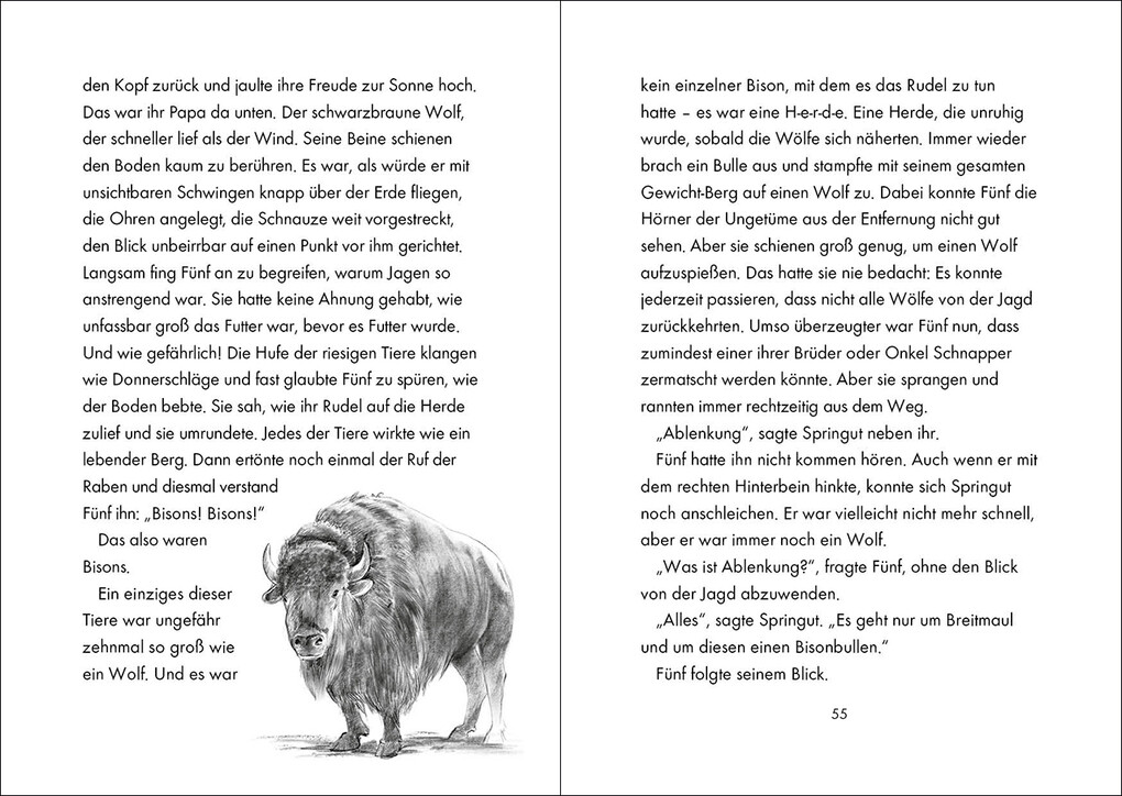Weitere Ansicht: Das geheime Leben der Tiere (Wald, Band 1) - Die weiße Wölfin | Vanessa Walder