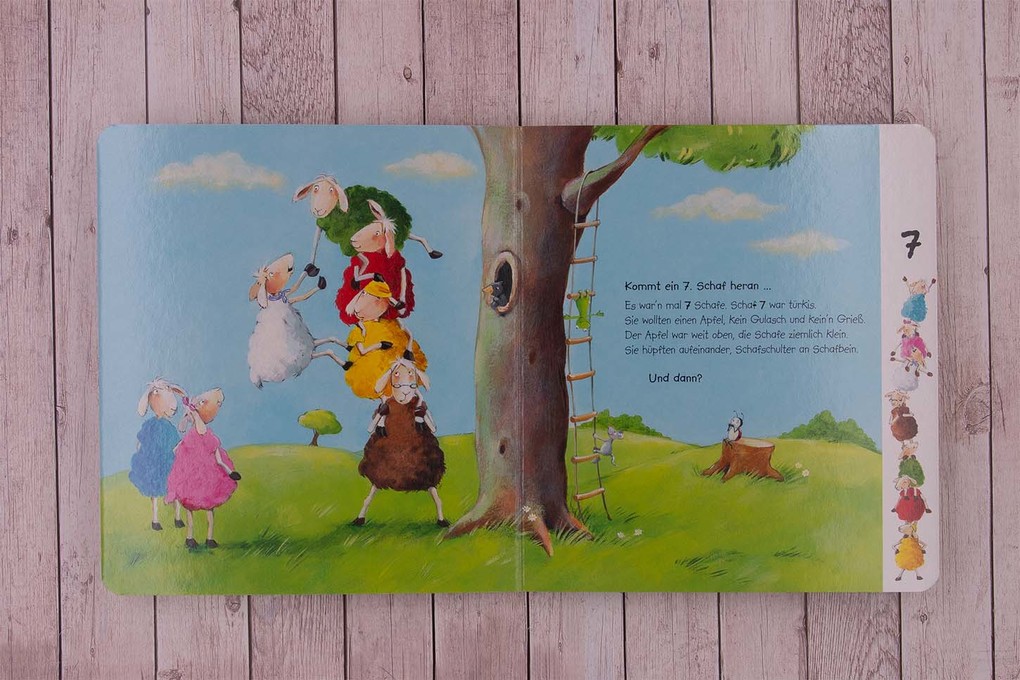 Weitere Ansicht: 10 kleine Schafe | Franziska Gehm