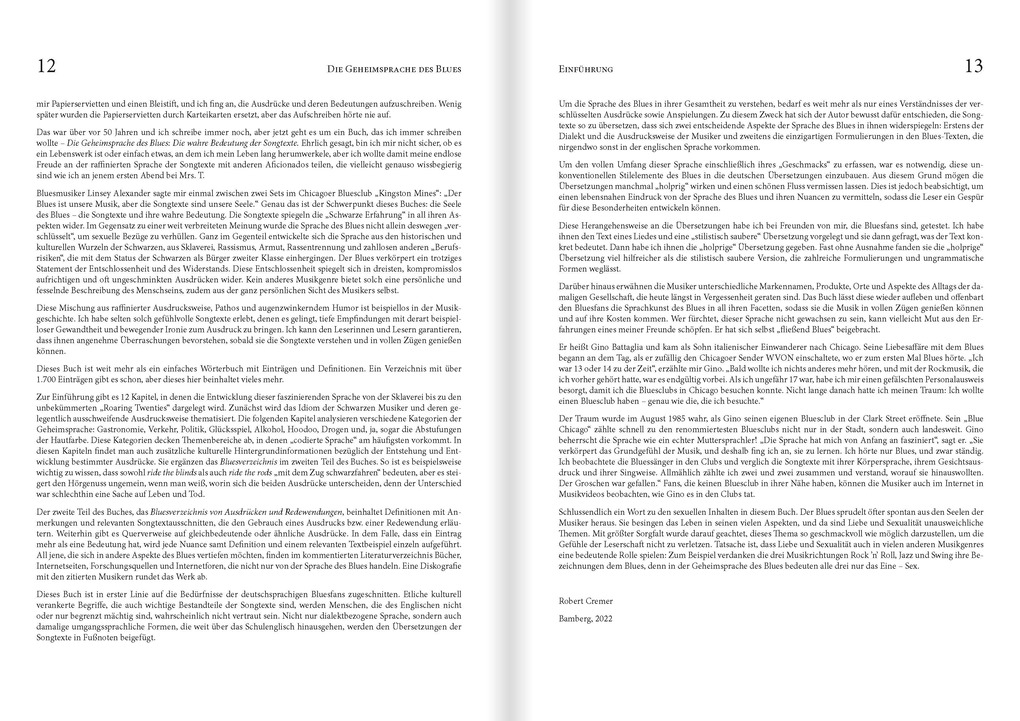 Weitere Ansicht: Die Geheimsprache des Blues | Robert Cremer