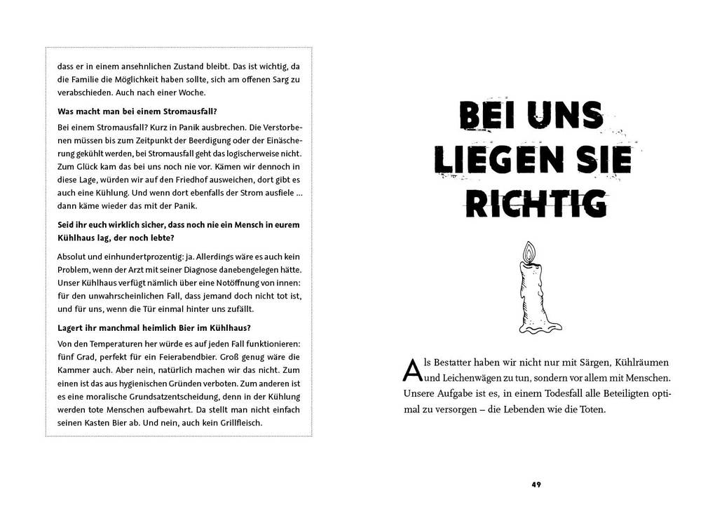 Weitere Ansicht: Wenn der Tod kommt, ist Sense | Johannes Bauer, Luis Bauer