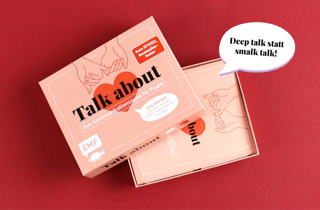 Weitere Ansicht: Kartenspiel: Talk about - Das Kommunikationsspiel für Paare | Carsten Müller