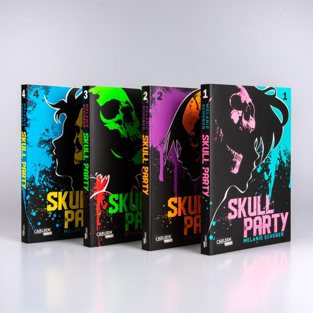 Weitere Ansicht: Skull Party Komplettpack 1-4 | Melanie Schober