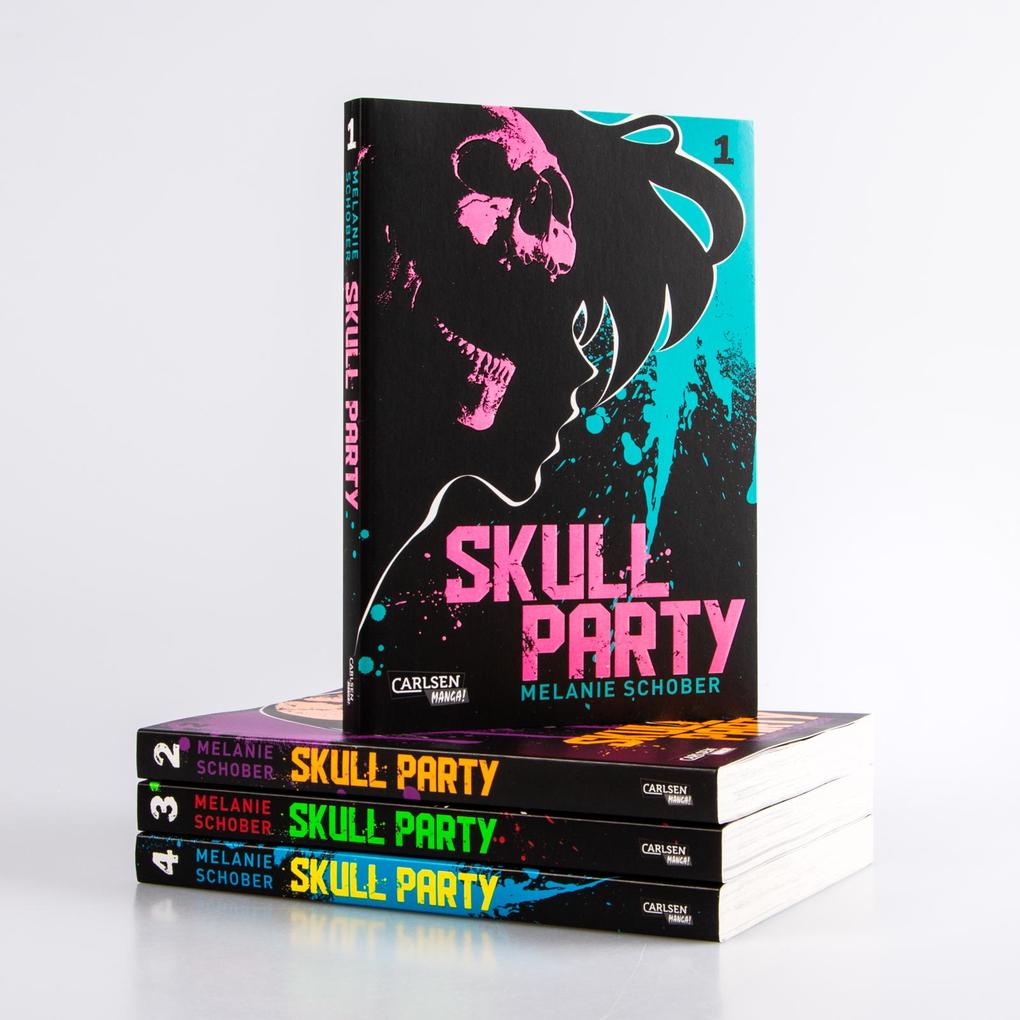 Weitere Ansicht: Skull Party Komplettpack 1-4 | Melanie Schober