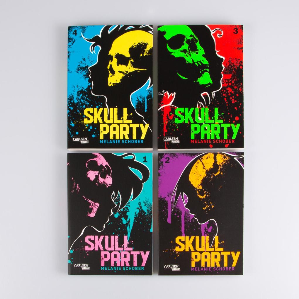 Weitere Ansicht: Skull Party Komplettpack 1-4 | Melanie Schober