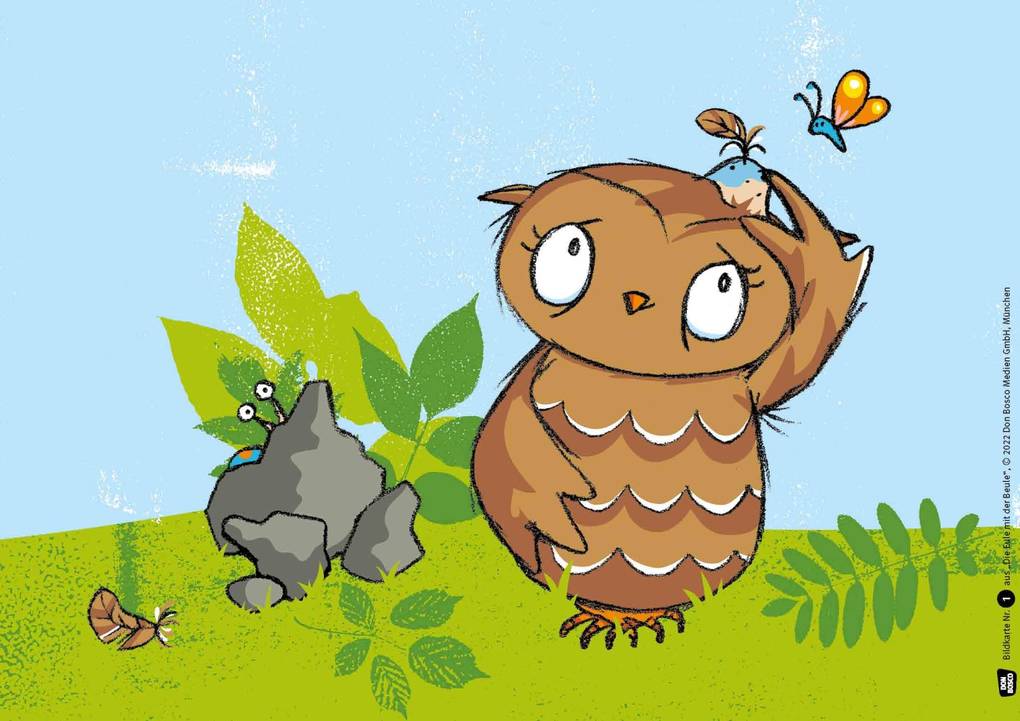 Weitere Ansicht: Die Eule mit der Beule. Kamishibai Bildkartenset | Susanne Weber