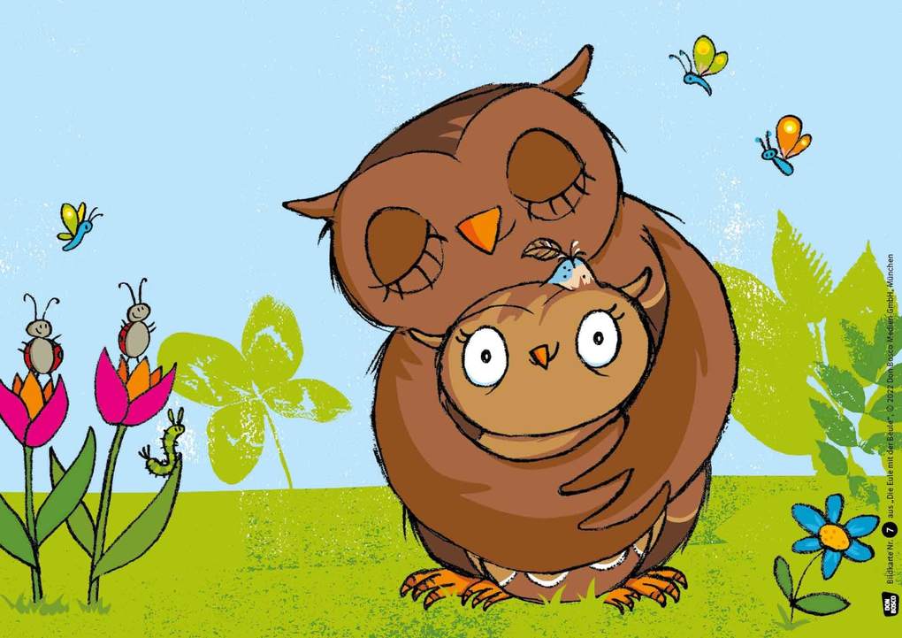 Weitere Ansicht: Die Eule mit der Beule. Kamishibai Bildkartenset | Susanne Weber