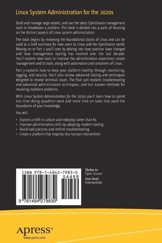 Weitere Ansicht: Linux System Administration for the 2020s | Kenneth Hitchcock