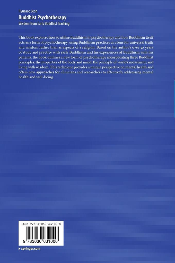 Weitere Ansicht: Buddhist Psychotherapy | Hyunsoo Jeon