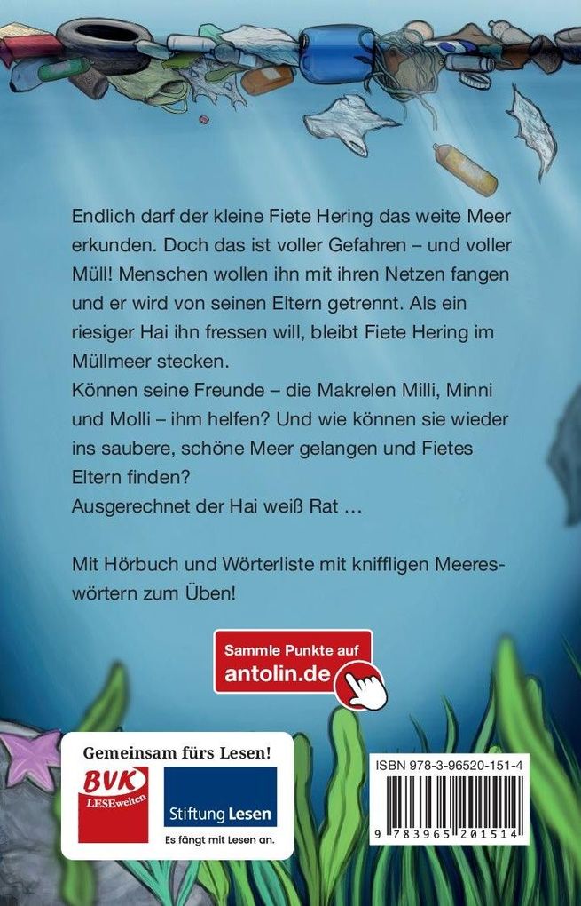 Weitere Ansicht: Fiete Hering - Abenteuer im Müllmeer | Guido Kasmann