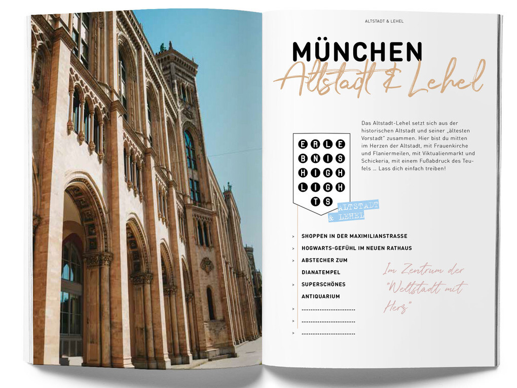 Weitere Ansicht: GuideMe Travel Book München - Reiseführer | Christina Kling, @christina.kli