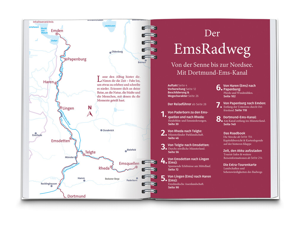 Weitere Ansicht: KOMPASS Radreiseführer Emsradweg | Raphaela Moczynski