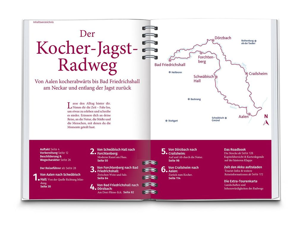 Weitere Ansicht: KOMPASS Radreiseführer Kocher-Jagst-Radweg | Julia Bihar