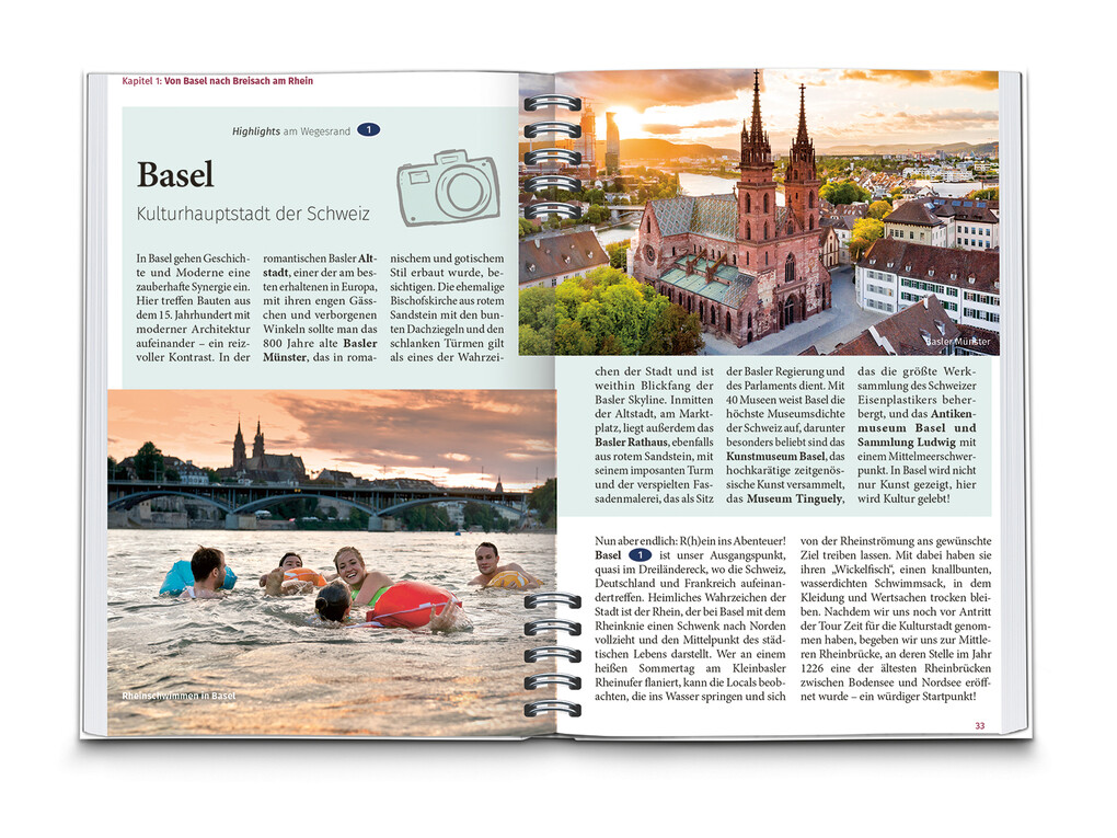 Weitere Ansicht: KOMPASS Radreiseführer Rheinradweg von Basel bis Mainz | Julia Bihar