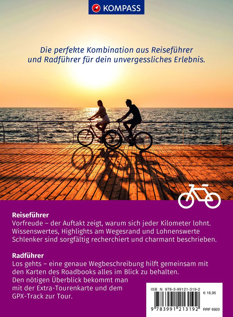 Weitere Ansicht: KOMPASS Radreiseführer Ostseeküstenradweg Schleswig Holstein | Maria Strobl