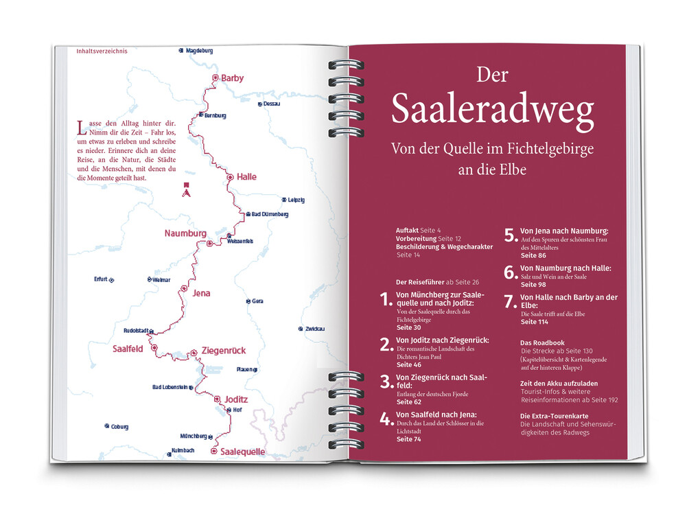 Weitere Ansicht: KOMPASS Radreiseführer Saaleradweg | Kristina Erhard