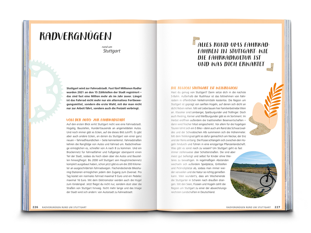 Weitere Ansicht: KOMPASS Radvergnügen rund um Stuttgart | Sarah Bioly