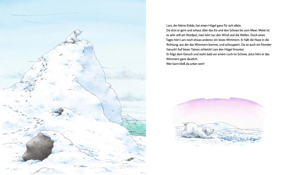 Weitere Ansicht: Kleiner Eisbär - Lars und der Angsthase | Hans de Beer