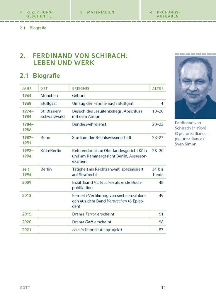 Weitere Ansicht: Gott von Ferdinand von Schirach. | Ferdinand von Schirach