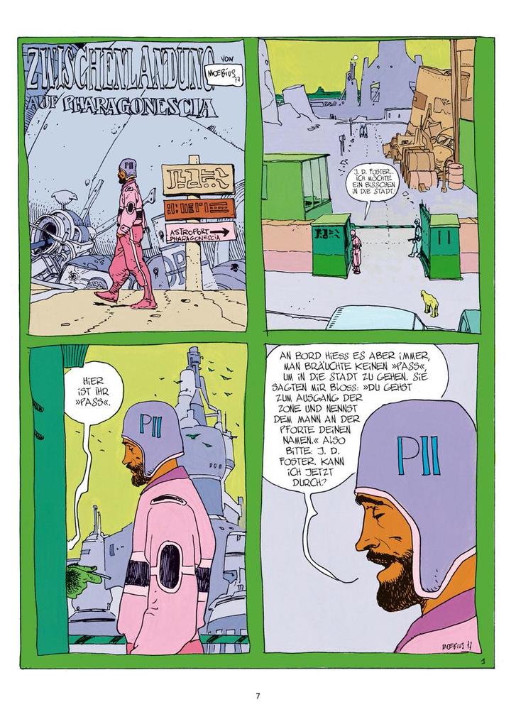 Weitere Ansicht: Moebius Collection: Zwischenlandung auf Pharagonescia / Der irre Ständer | Moebius