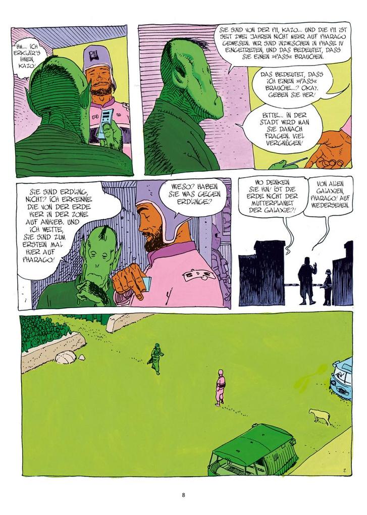 Weitere Ansicht: Moebius Collection: Zwischenlandung auf Pharagonescia / Der irre Ständer | Moebius