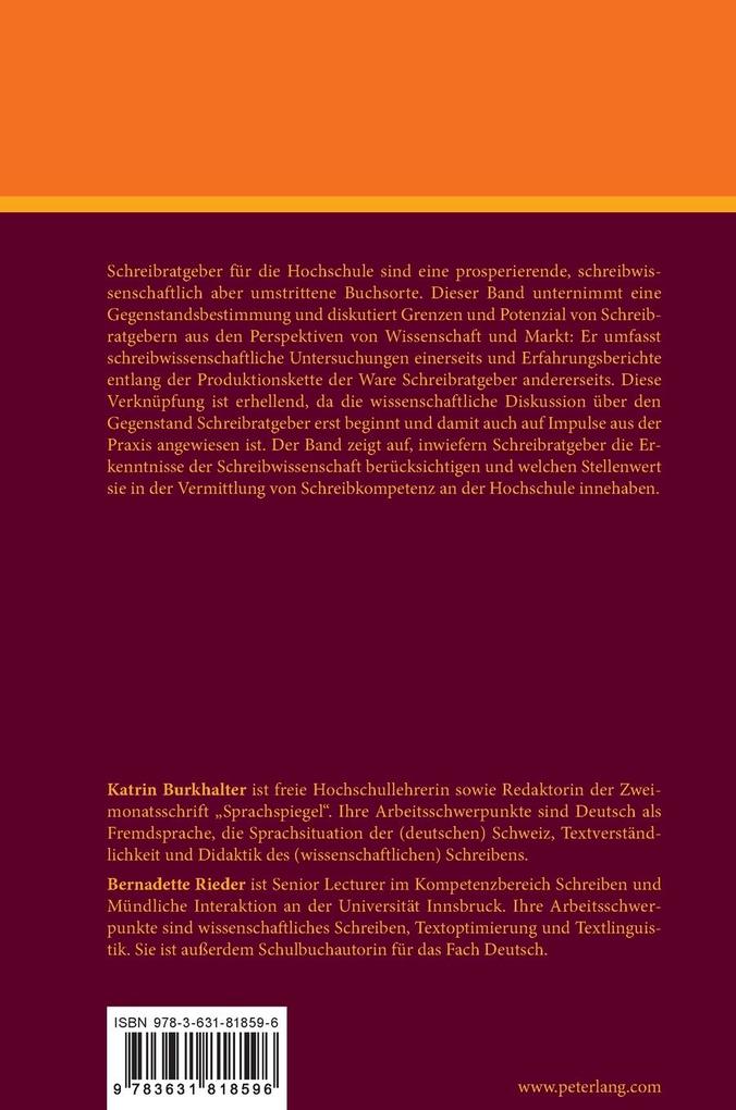 Weitere Ansicht: Schreibratgeber für die Hochschule