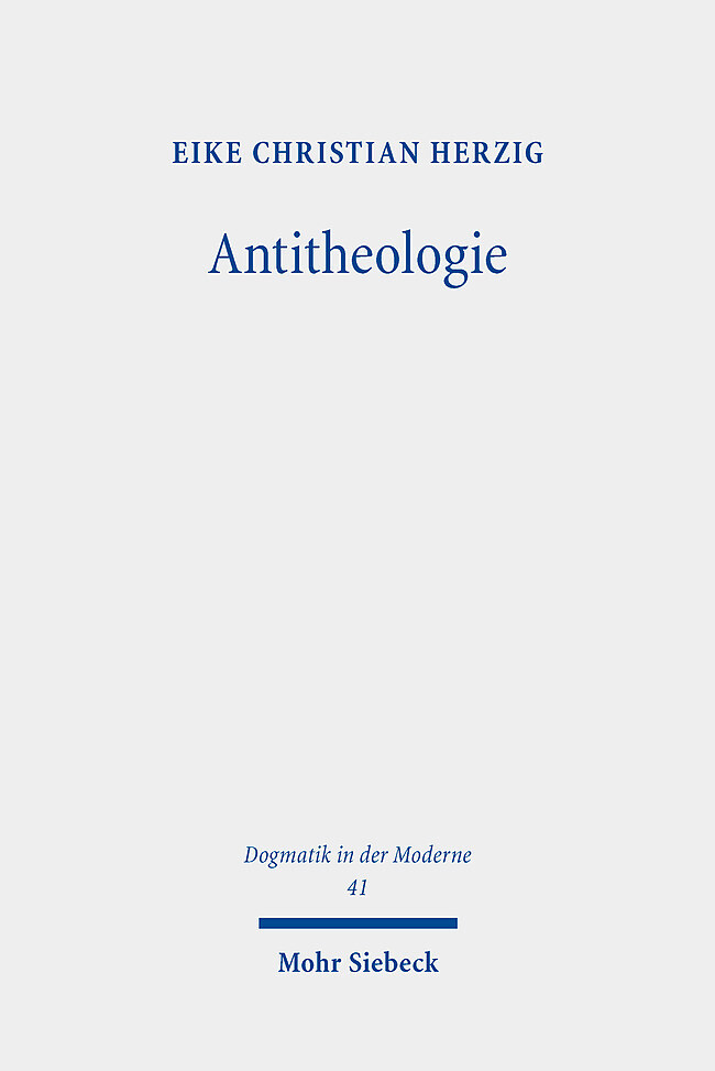 Produktbild: Antitheologie | Eike Christian Herzig