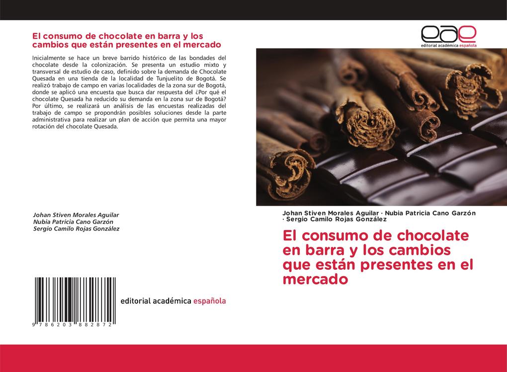 El consumo de chocolate en barra y los cambios que están presentes en el mercado als Taschenbuch