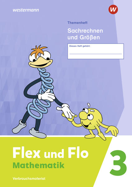 Produktbild: Flex und Flo 3. Themenheft Sachrechnen und Größen: Verbrauchsmaterial