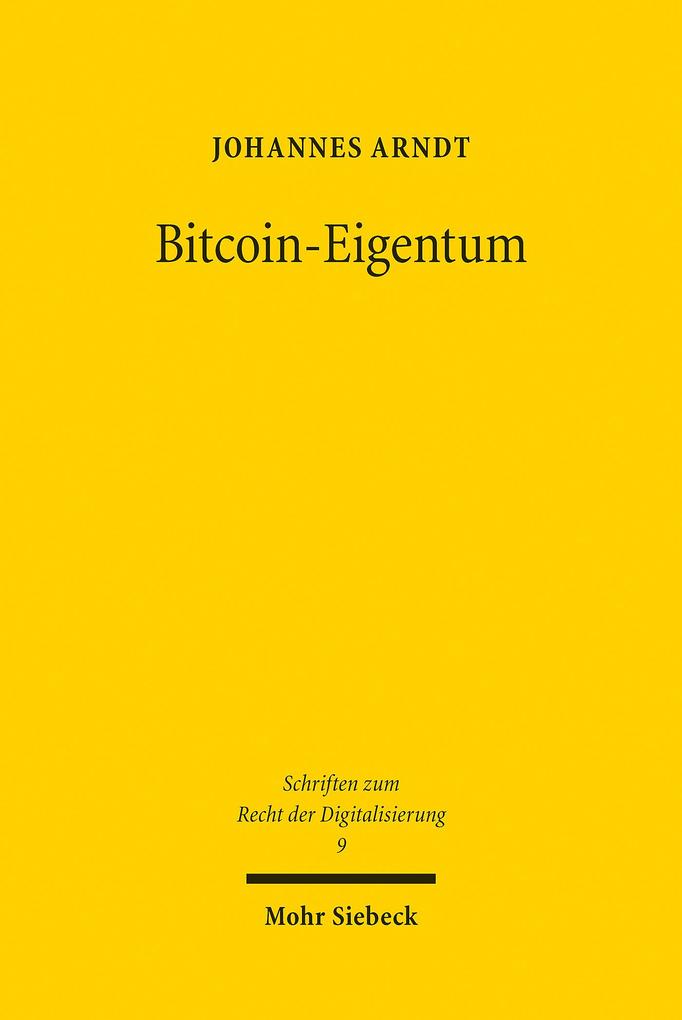 Produktbild: Bitcoin-Eigentum | Johannes Arndt