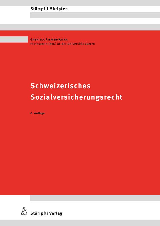 Produktbild: Schweizerisches Sozialversicherungsrecht | Gabriela Riemer-Kafka