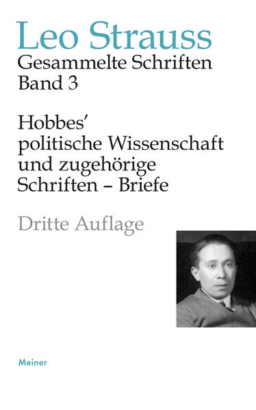 Produktbild: Hobbes' politische Wissenschaft und zugehörige Schriften - Briefe | Leo Strauss