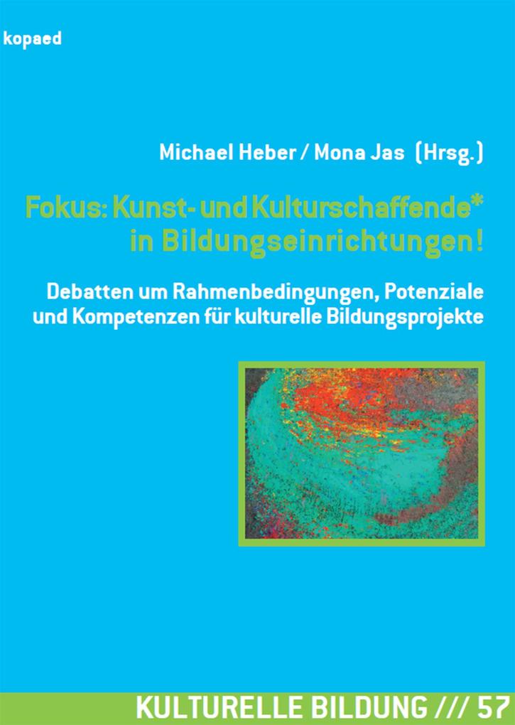 Produktbild: Fokus: Kunst- und Kulturschaffende in Bildungseinrichtungen!