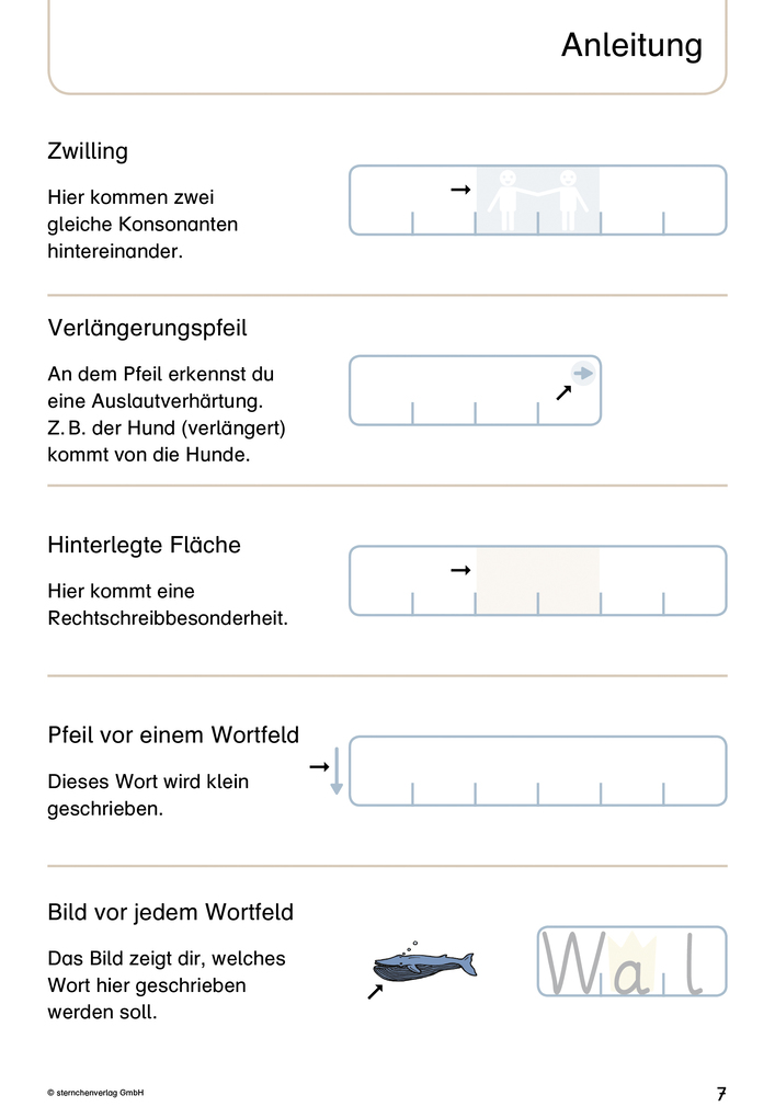 Weitere Ansicht: Mein Lupenschreibheft 1 - Ich kann richtig schreiben - Ausgabe mit Artikelkennzeichnung (DaZ) | Katrin Langhans, sternchenverlag GmbH