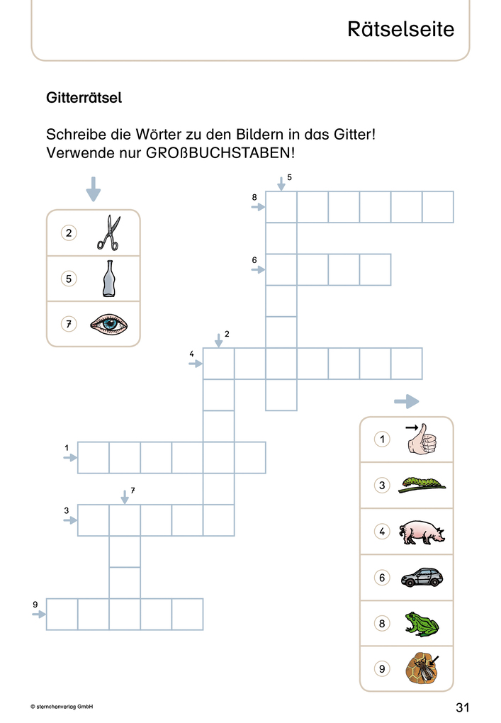 Weitere Ansicht: Mein Lupenschreibheft 1 - Ich kann richtig schreiben - Ausgabe mit Artikelkennzeichnung (DaZ) | Katrin Langhans, sternchenverlag GmbH