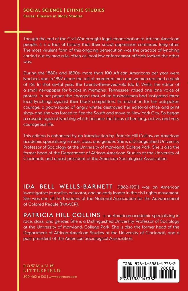 Weitere Ansicht: On Lynchings | Ida B Wells-Barnett