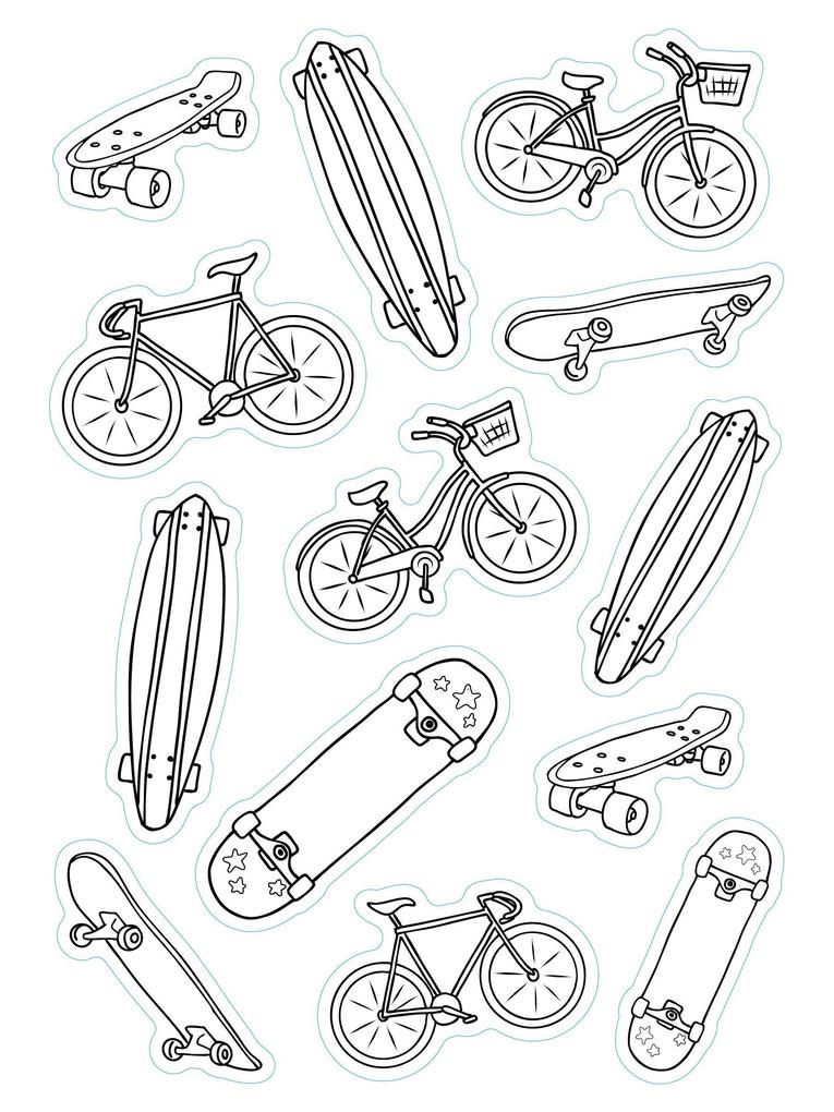 Weitere Ansicht: Color Your Own Stickers