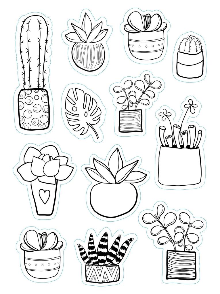 Weitere Ansicht: Color Your Own Stickers