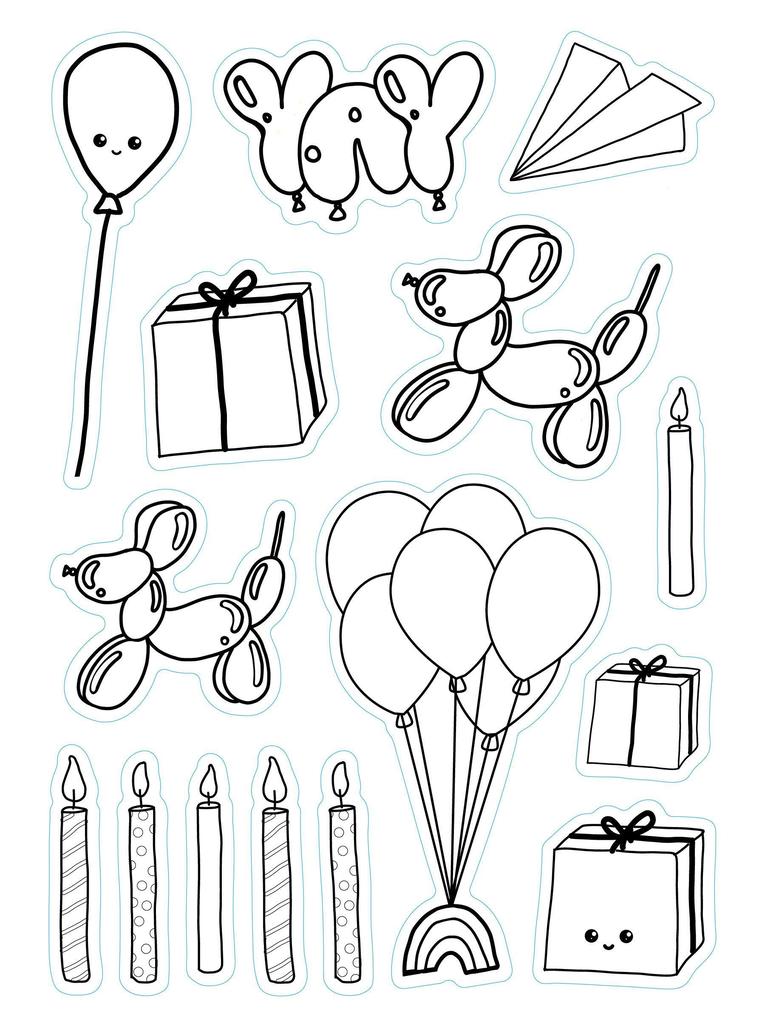Weitere Ansicht: Color Your Own Stickers
