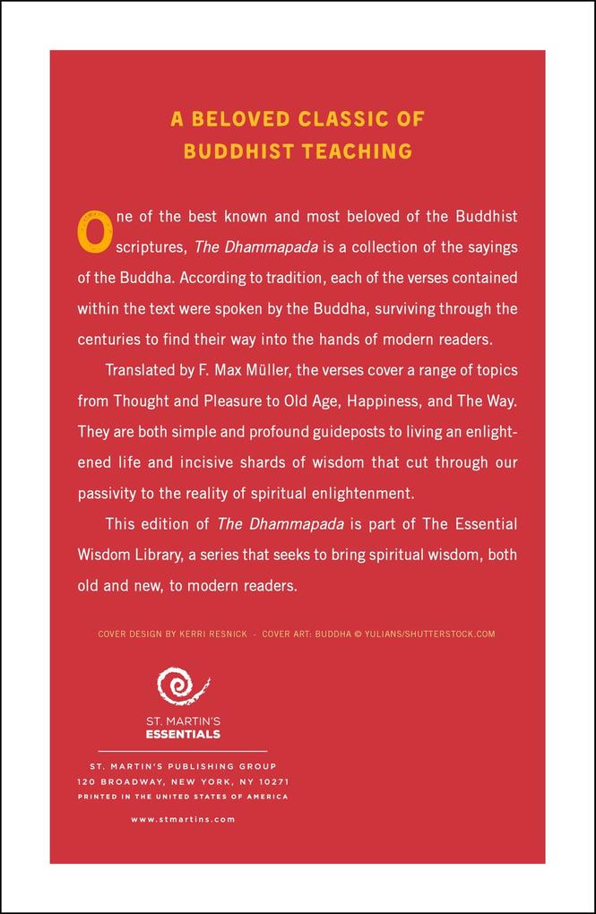 Weitere Ansicht: Dhammapada | F. Max Müller