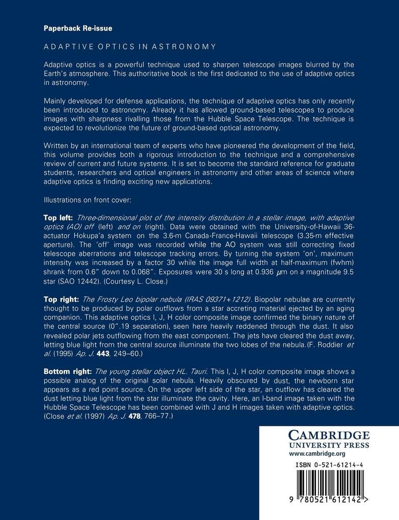 Weitere Ansicht: Adaptive Optics in Astronomy